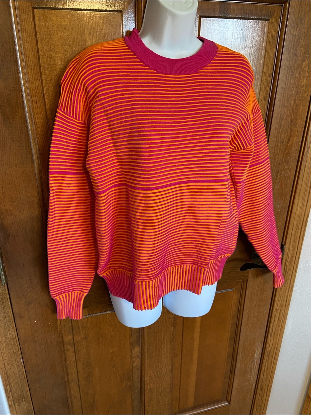 Beach Riot Occulus Sweater in the Sunset Two-Tone Rib colorway Size Small - Picture 3 of 9